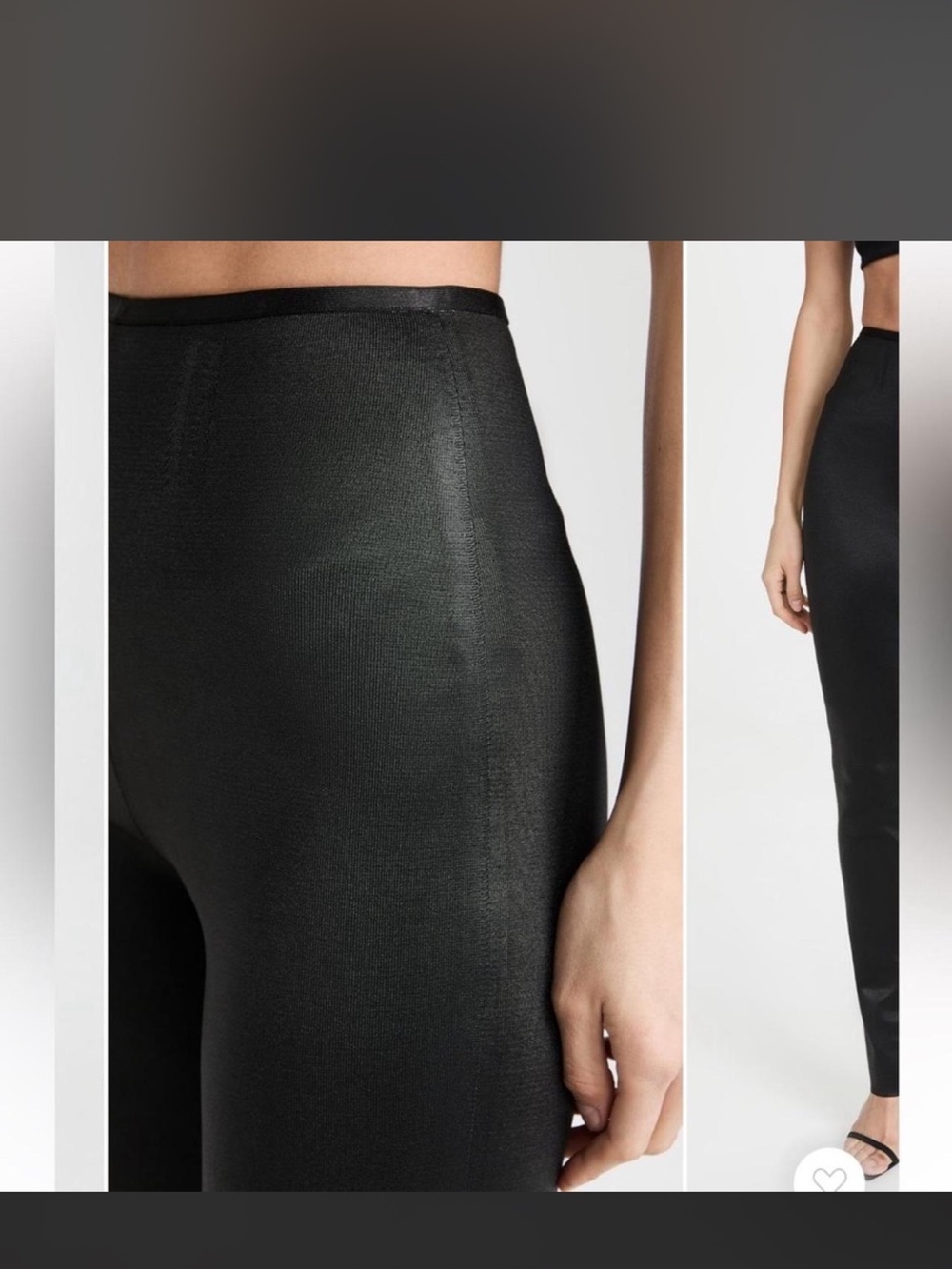 Alexander Wang Black Boot-Cut Leather Pants - Picture 5 of 7